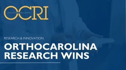 The OrthoCarolina Research Institute Wins Logo