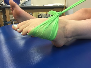 Resisted seated plantar flexion