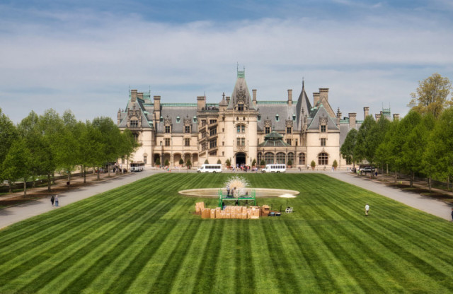 Biltmore Estate in Asheville is home to miles of trails to explore.