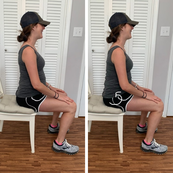 safe exercises for back pain during pregnancy seated