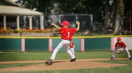 Pitcher throwing the baseball | Caring for Pitcher's Arm