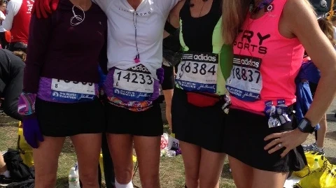 Diane Lancaster and Friends from Marathon race