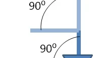 Diagram of Properly sitting for work