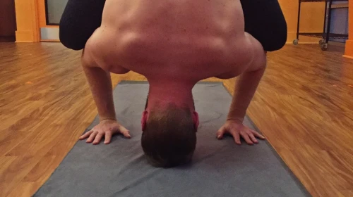 Head Balance Yoga Pose