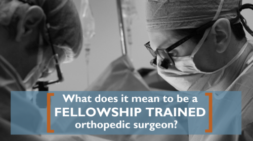 Fellowship Trained Surgeons OrthoCarolina