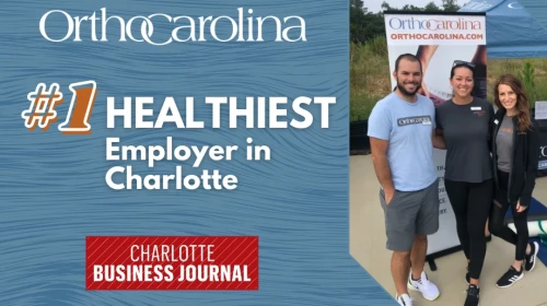 OrthoCarolina Named 2021 #1 Healthiest Employer in Charlotte