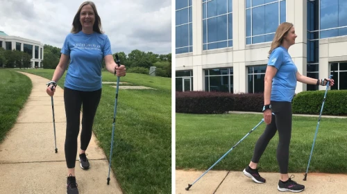Nordic walking for a full-body workout | OrthoCarolina