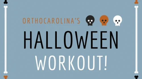 OrthoCarolina Halloween Workout