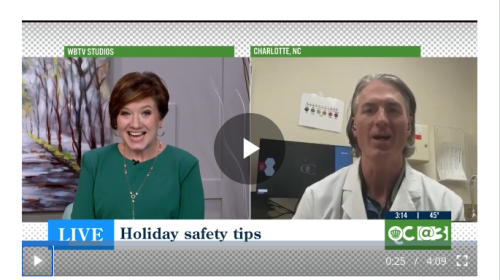Dr. Robert Morgan provides a few tips to safely tackle holiday activities
