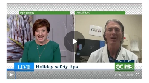 Dr. Robert Morgan provides a few tips to safely tackle holiday activities