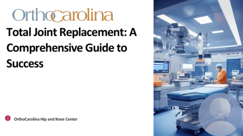 Total Joint Replacement: A comprehensive guide to success
