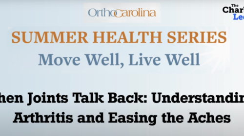 When Joints Talk Back: Understanding Arthritis and Easing the Aches