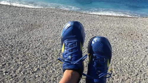 running