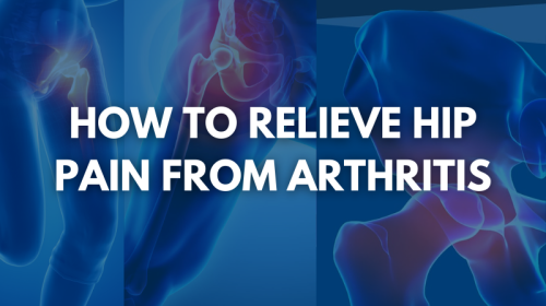 hip pain from arthritis conservative options