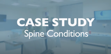 Case Study - Spine Conditions
