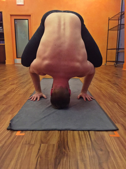 Head Balance Yoga Pose