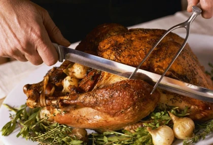 Safe and Savory Thanksgiving: A Guide to Correctly Carving Your Turkey and Avoiding Food-Related Injuries