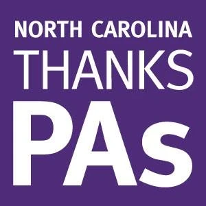 North Carolina Thanks PAs