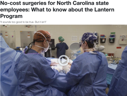 OrthoCarolina Helps Lead No‑Cost Surgery Access for NC State Employees