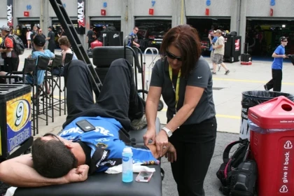 Athletic Trainer with NASCAR