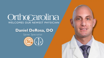 Welcome Dr. DeRosa!