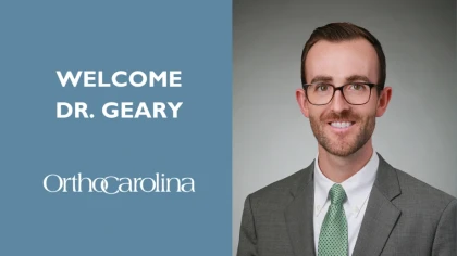Welcome Dr. Michael Geary