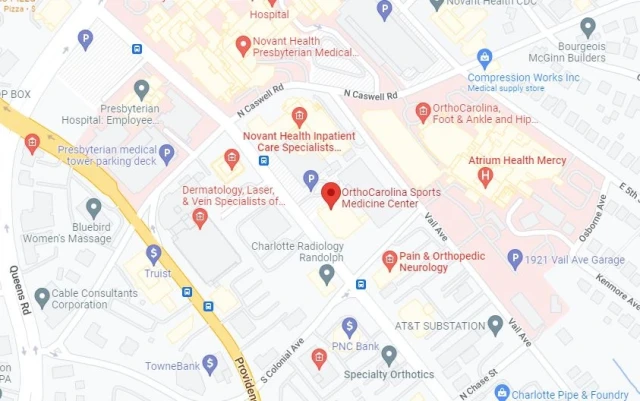 Congenital Hand Clinic Map