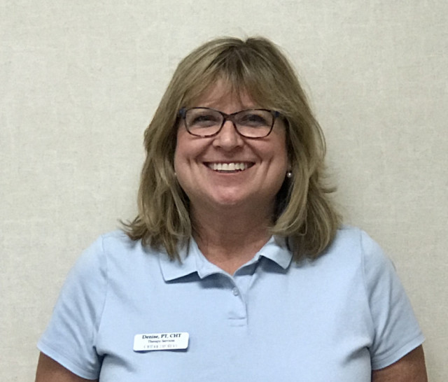 Denise Simek, PT, CHT