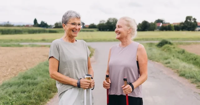 older women staying active