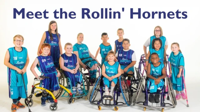 Charlotte Rollin Hornets Team Picture