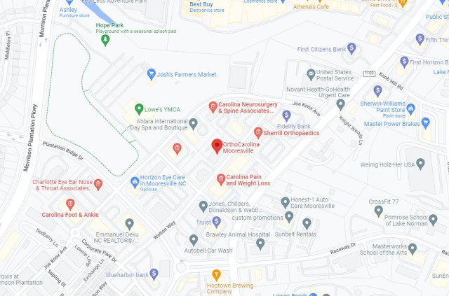 Mooresville Map