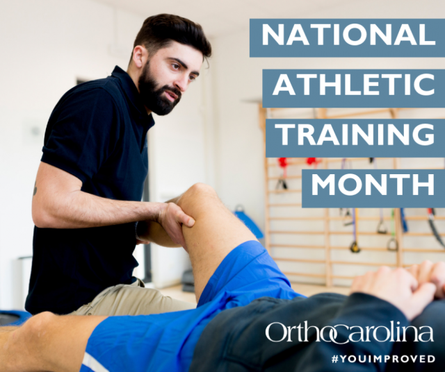 National Athletic Training Month