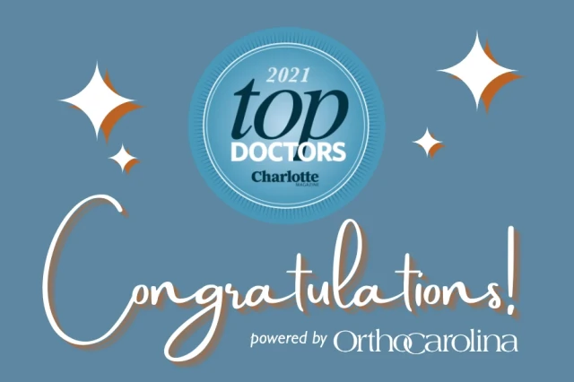 Charlotte Magazine Names 38 OrthoCarolina Physicians in 2021 Top Doctors List