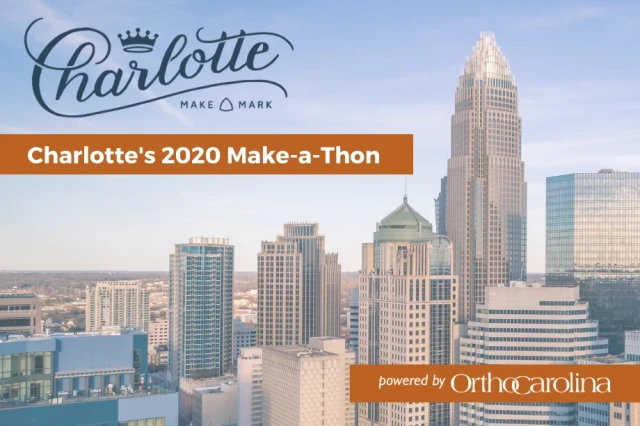 OrthoCarolina Supports Design Marathon Benefiting Local Non-Profits