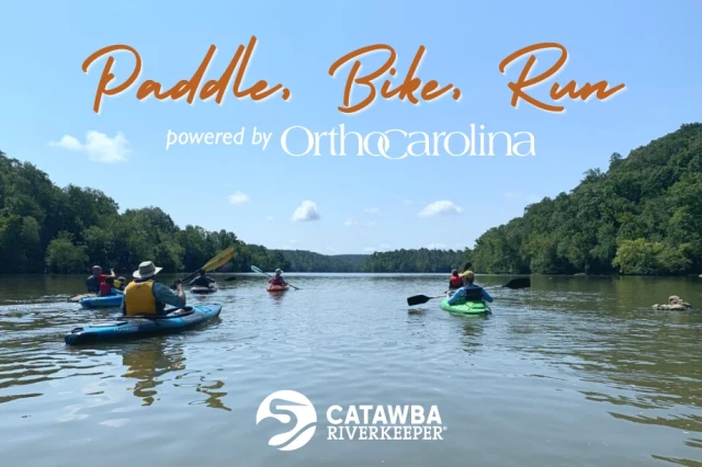 Paddle, Bike, Run – OrthoCarolina & Catawba Riverkeeper Launch Outdoor Event Series