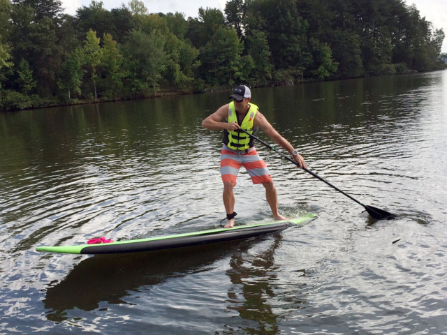 Paddling around Winston-Salem