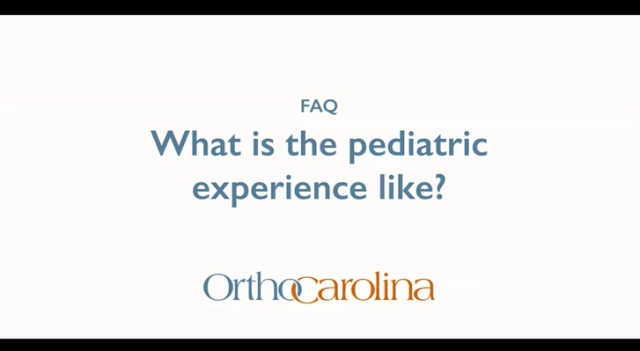 OrthoCarolina | Sports Medicine Fellowship FAQ -- Pediatrics