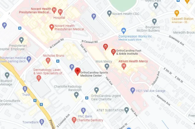 Periprosthetic Joint Infection Center Map