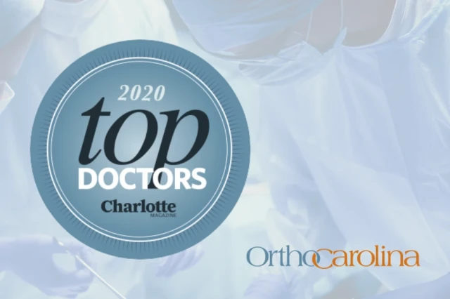 2020 Top Doctors - Charlotte - OrthoCarolina
