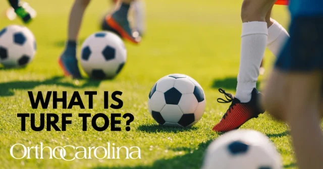 Orthocarolina discusses toe turf treatment options