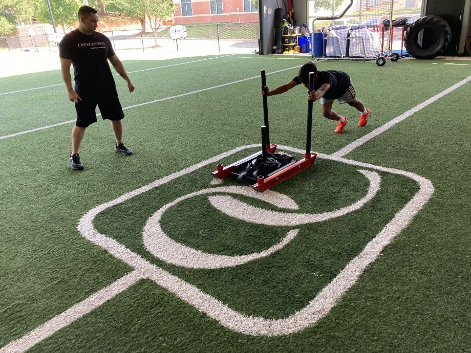 Young Athletes with OrthoCarolina Athletic Trainers