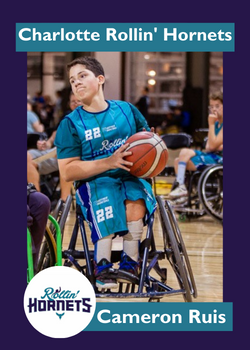 Cameron Ruis Charlotte Rollin Hornets Cameron Ruis Charlotte Rollin Hornets