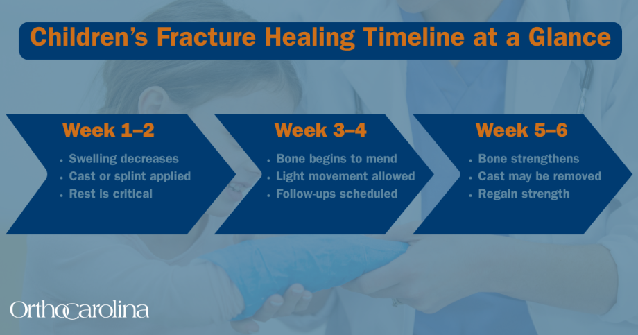 Children's Fracture Healing Timeline