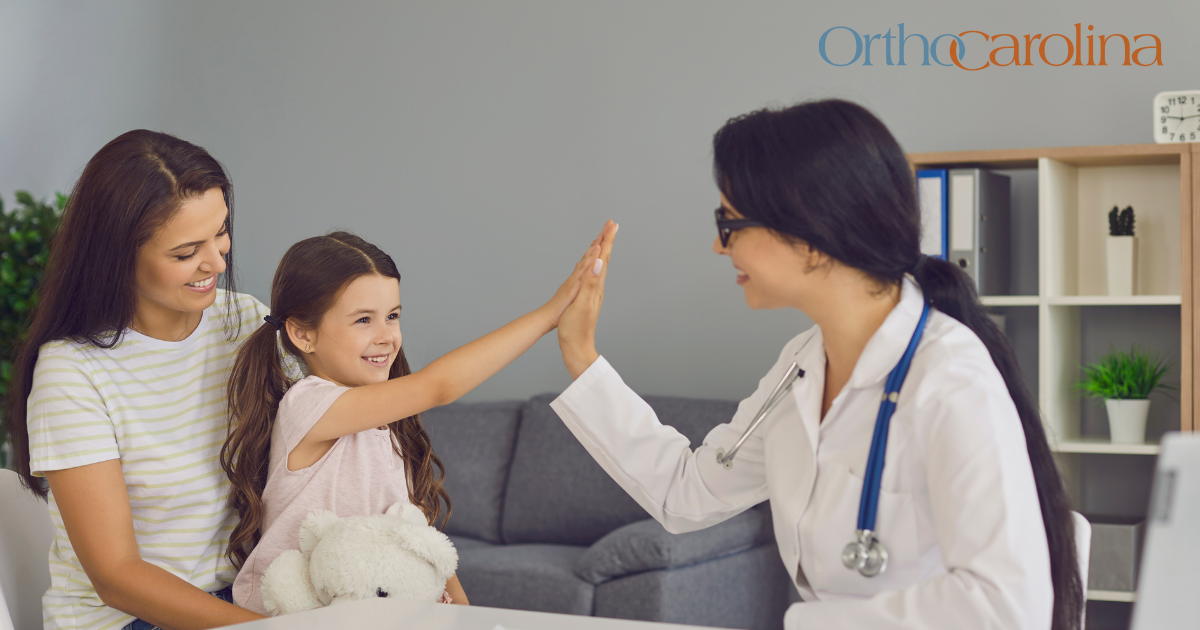 Pediatric orthopedic care focuses on addressing growth-related issues in children.