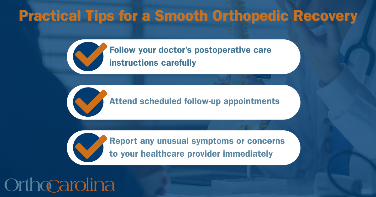 Practical Tips for a Smooth Orthopedic Recovery