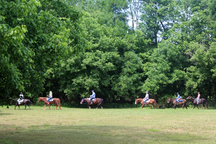 horse back riding