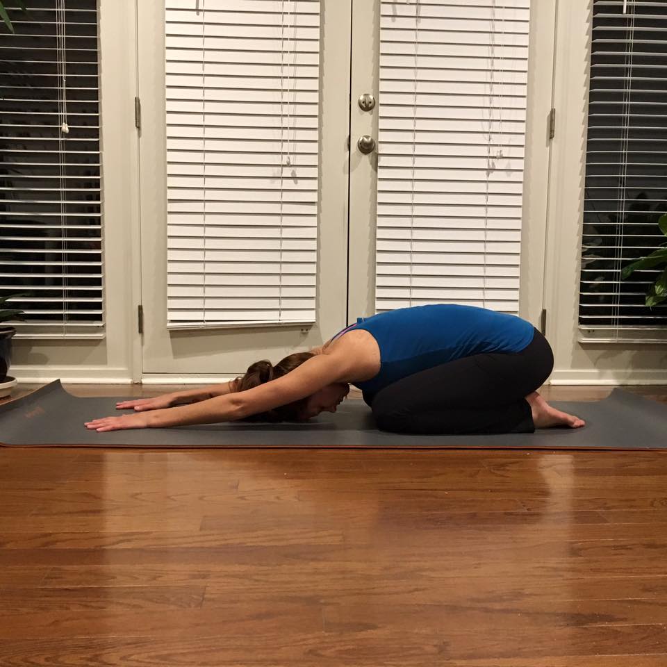 Child's Pose - Yoga