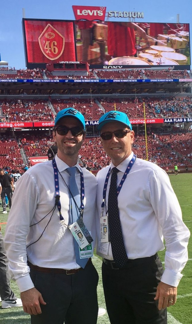 As we head into gameday weekend, please join us in congratulating OrthoCarolina’s Dr. Pat Connor & Dr. Durham Weeks. As we head into gameday weekend, please join us in congratulating OrthoCarolina’s Dr. Pat Connor & Dr. Durham Weeks.
