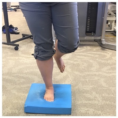 single leg balance single leg balance