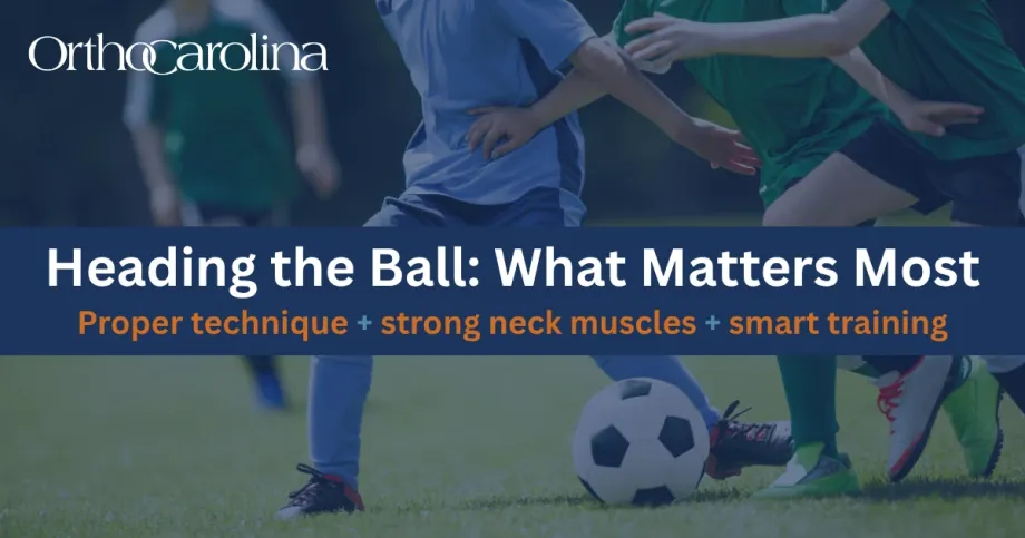 heading the ball, what matters most proper technique, strong neck muscles, smart training